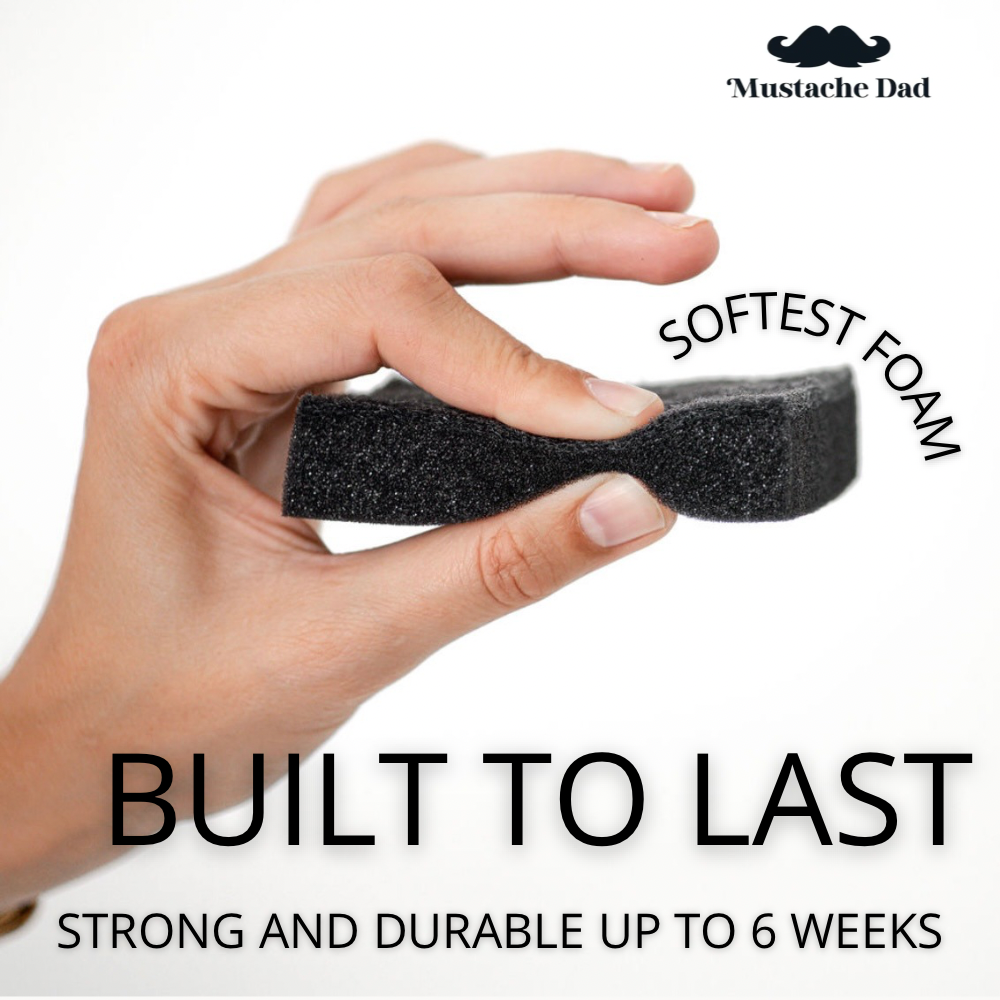 Regular sleek black dish sponge